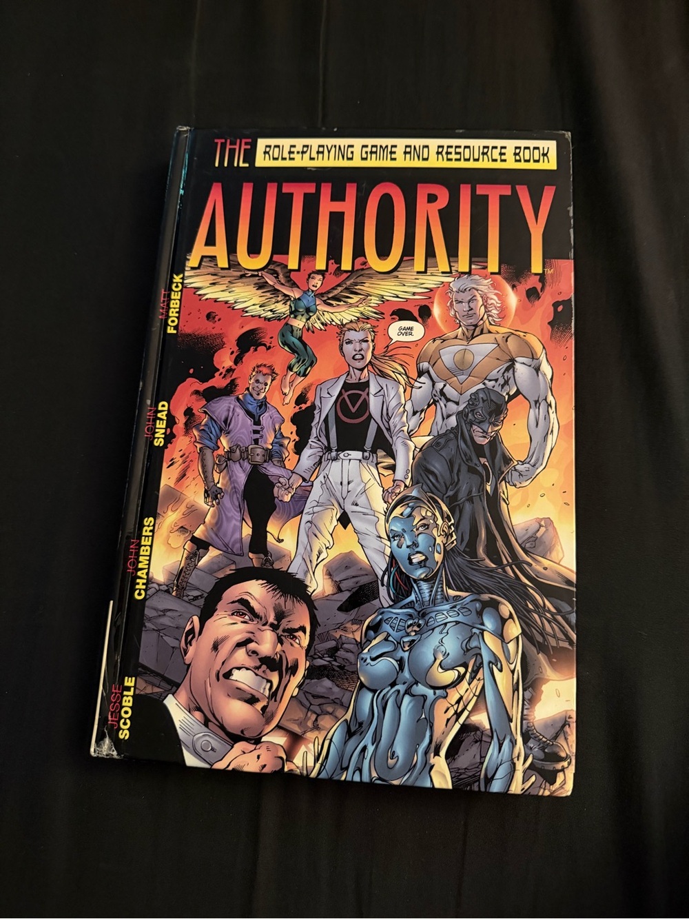The Authority Role Playing Game and Resource Book hardcover